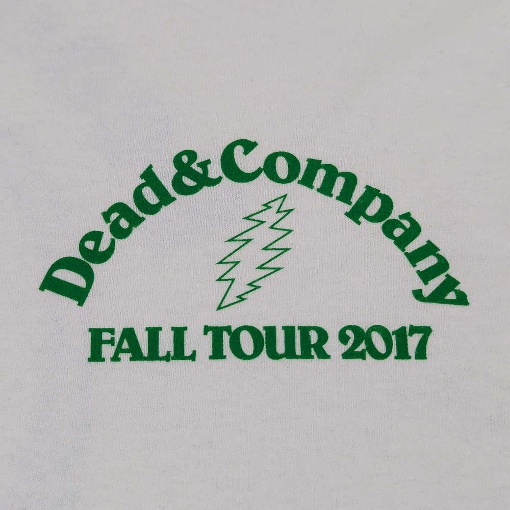 Grateful Dead Dead & Company Fall Tour 2017 Concert Tee Merch NWOT - Picture 7 of 9